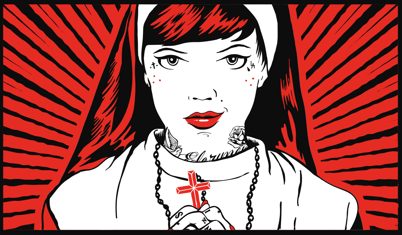 Tattooed Nun